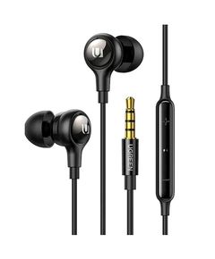 Headphone UGREEN EP103 (30637), In-Ear Headphones, Wired, 3.5mm, Black