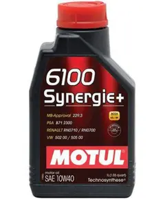 Oil MOTUL 6100 SYNERGIE+ 10W40 1L