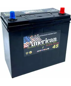 აკუმულატორი AMERICAN 45 ა*ს JIS მარჯ.  - Primestore.ge