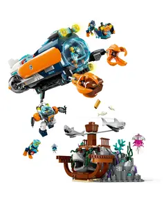 ლეგო LEGO City Exploration Deep Sea Explorer Submarine  - Primestore.ge