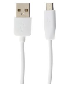 კაბელი HOCO X1 Rapid Micro-USB Cable White - 1m  - Primestore.ge