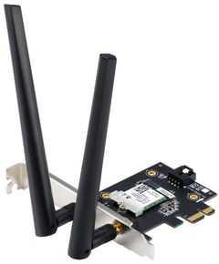 Wi-Fi როუტერი Asus PCE-AX1800 Dual Band PCI-E WiFi Adapter  - Primestore.ge