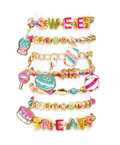 სამაჯურების ნაკრები Make It Real Sweet Treats DIY Bracelets  - Primestore.ge