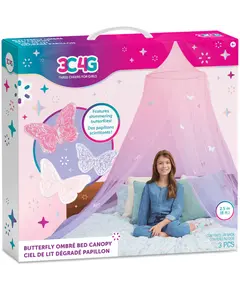 საწოლის დეკორაცია Make It Real 3C4G Butterfly Ombre Canopy - Primestore.ge