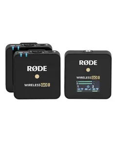 მიკროფონი Rode Wireless GO II 2-Person Compact Digital Wireless Omni Lavalier Microphone Kit  - Primestore.ge