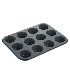Primestore.ge - მაფინების საცხობი ფორმა 12 cup muffin pan Ardesto Tasty baking, 35x26.5x3cm, carbon steel