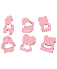 გამოსაცხობი ფორმა ARDESTO Animals Biscuit Moulds 6 pcs, pink  - Primestore.ge