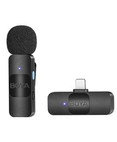 მიკროფონი Boya BY-V10 Ultracompact 2.4GHz Wireless Microphone System  - Primestore.ge