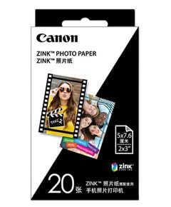 ფოტოაპარატის აქსესუარები Canon  Zink ZP-2030 Paper 20 Sheets EXP HB  for Zoemini  - Primestore.ge