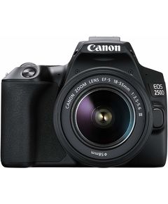 ციფრული ფოტოაპარატი Canon EOS 250D Black + Lens EF-S 18-55 IS STM  - Primestore.ge