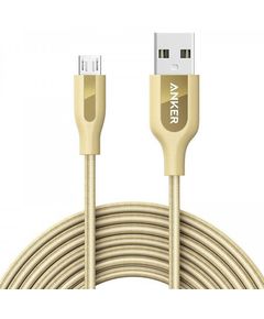 Cable ANKER - MICRO USB 3FT GOLDEN A8142HB1 A81420B1
