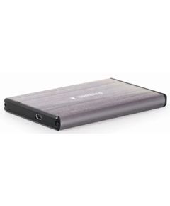 hard disk case Gembird EE2-U3S-3-LG USB 3.0 2.5" enclosure brushed aluminum light gray