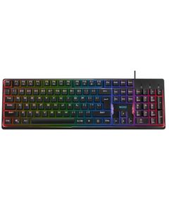 Keyboard NOXO FUSIONLIGHT Rainbow Backlit Gaming Keyboard EN/RU Black