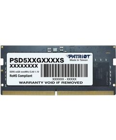 ოპერატიული მეხსიერება Patriot Signature DDR5 16GB 5600MHz SODIMM - PSD516G560081S  - Primestore.ge