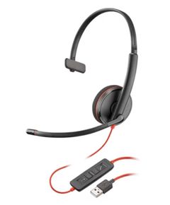 Headset Poly - Plantronics Blackwire C3210 USB-A Headset - 209744-201