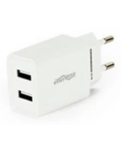 ადაპტერი Gembird EG-U2C2A-03-W 2-Port Universal USB Charger 2.1 A White  - Primestore.ge