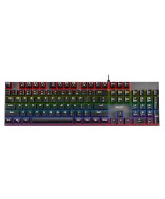 კლავიატურა NOXO RETALIATION Mechanical Rainbow Backlit Gaming Keyboard BLUE Switch EN/RU Black  - Primestore.ge