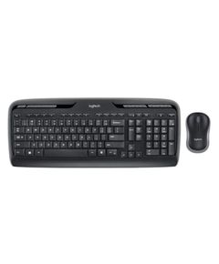 კლავიატურა-მაუსი Logitech MK330 Wireless Keyboard and Mouse Combo EN/RU Black - 920-003995  - Primestore.ge