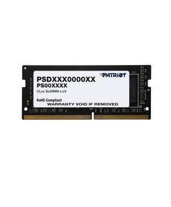 ოპერატიული მეხსიერება Patriot SL DDR4 8GB 3200MHz SODIMM - PSD48G320081S  - Primestore.ge