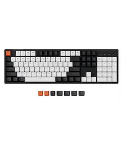 კლავიატურა Keychron C1 104 Key Gateron G pro Red Hot-swap USB RGB Black  - Primestore.ge