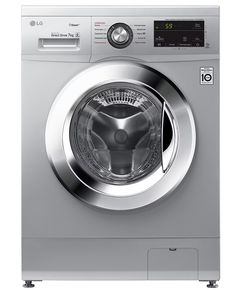 Washing Machine/ LG F2J3HS4L.ALSPCOM-7 KG,1200 RPM,85X44X60, INVERTER,6 MOTION, STEAM, Silver