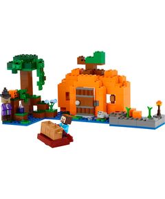 ლეგო LEGO Minecraft The Pumpkin Farm  - Primestore.ge