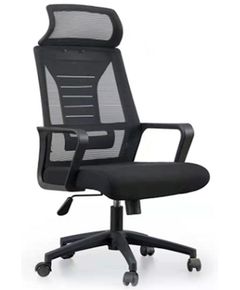 საოფისე სავარძელი Furnee MS640, Office Chair, Black  - Primestore.ge