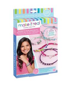 სამაჯურების ნაკრები Make It Real Rainbow Bling Bracelets  - Primestore.ge