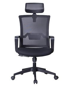 საოფისე  სავარძელი Furnee MS-2205H, Office Chair, Black  - Primestore.ge