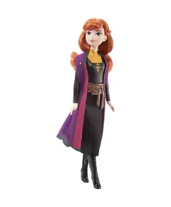 სათამაშო თოჯინა Mattel Frozen Fashion Dolls Core - Anna 2 Travel Look - Primestore.ge