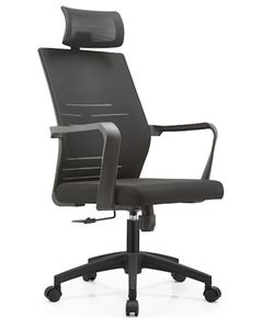 საოფისე სავარძელი Furnee MS632A, Office Chair, Black  - Primestore.ge