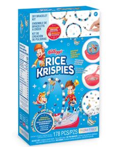 აქსესუარების გასაკეთებელი ნაკრები Make It Real Cerealsly Cute Rice Krispies  - Primestore.ge