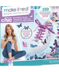Make It Real Sticker Chic: Butterfly Bling