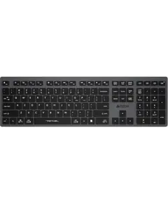 კლავიატურა A4tech Fstyler FBX50C Bluetooch & Wireless Keyboard EN/RU Grey - Primestore.ge