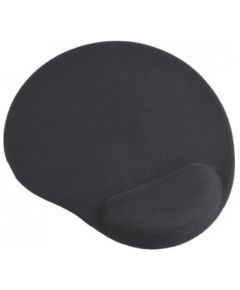 Mousepad Gembird MP-GEL-BK Gel mouse pad with wrist support black