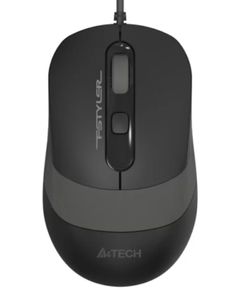 მაუსი A4tech Fstyler FM10S Wired Mouse Grey  - Primestore.ge