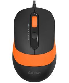 მაუსი A4tech Fstyler FM10S Wired Mouse Orange  - Primestore.ge