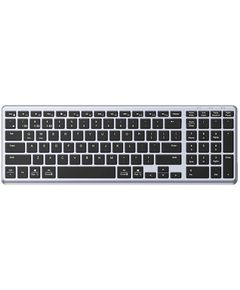 Keyboard UGREEN KU005 (15258), Wireless, Rechargeable, Bluetooth, 2.4G, Keyboard, Black/Gray