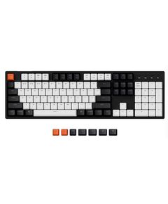 Keyboard Keychron C1 104 Key Gateron G pro Blue USB White Led Black