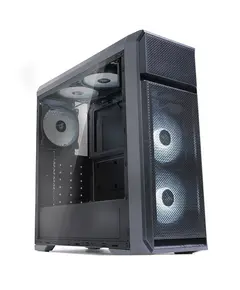 კომპიუტერის ქეისი Zalman N5 OF, MidT, 2xUSB2.0,1xUSB3.0, 3x120mm LED, acrylic (side panel), without PSU, black  - Primestore.ge