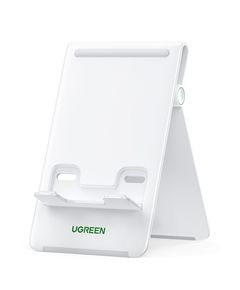 პლანშეტის დამჭერი UGREEN LP406 (30426), Desktop Tablet Stand, White  - Primestore.ge