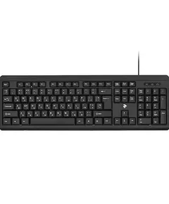 კლავიატურა 2E Keyboard  KS108 USB Black  - Primestore.ge
