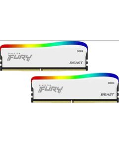RAM Kingston Fury Beast RGB Special Edition 16GB (2x8GB) 3600MT/s CL17 DDR4 Desktop Memory Kit of 2 KF436C17BWAK2/16