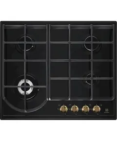 ჩასაშენებელი ქურის ზედაპირი Electrolux EGH6343ROR, Built-in, Black  - Primestore.ge
