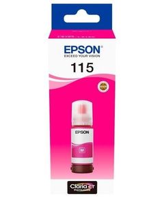 კარტრიჯის მელანი Epson EcoTank 115 I/C (b) L8160/L8180 Magenta INK Bottle  - Primestore.ge