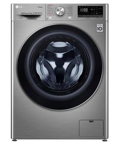 Washing machine LG F4V5VS2S.ASSPTSK -9 KG, 1400 RPM, 85X56X60, INVERTER, ARTIFICIAL INT, STEAM, Silver