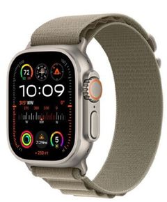 Smart watch Apple Watch Ultra 2 49mm Titanium Olive Alpine Loop MREY3 M