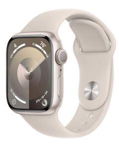 სმარტ საათი Apple Watch Series 9 GPS 45mm Starlight Aluminum Case With Starlight Sport Band MR973 M/L  - Primestore.ge