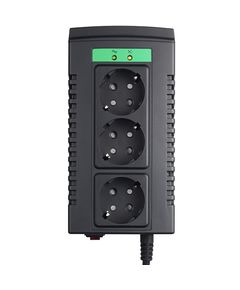 Automatic voltage regulator APC Line-R 595VA Automatic Voltage Regulator, 3 Schuko Outlets, 230V