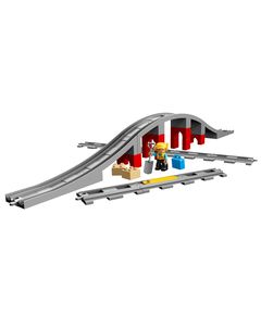 ლეგო LEGO DUPLO Train Bridge and Tracks  - Primestore.ge